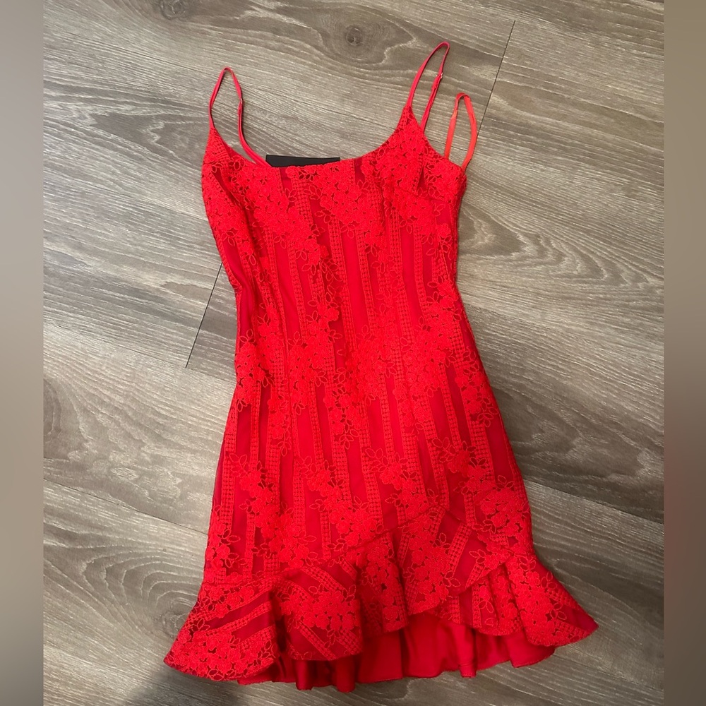 Red Mini dress